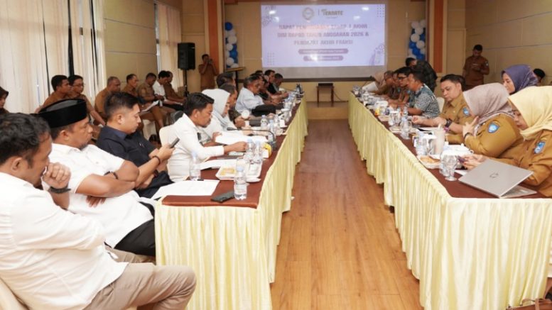 Rapat Tahap Satu Akhir RAPBD 2026
