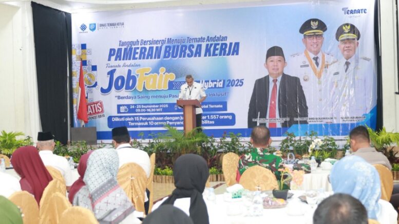 Faizal Badaruddin Saat Menyampaikan Lapor