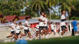 Latihan Perdana di Training Ground Malut United