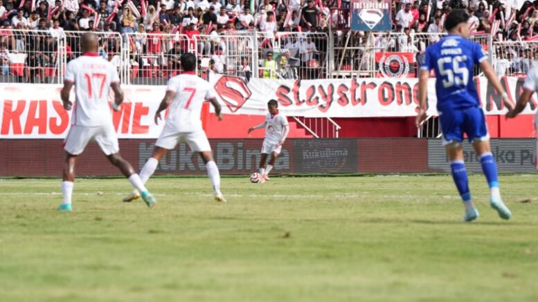 Malut United Saat Bertanding di Gelora Kie Raha Beberapa Waktu Lalu