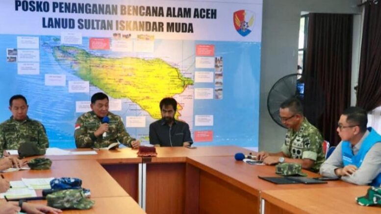 Rapat Koordinasi Pemulihan Bencana di Aceh