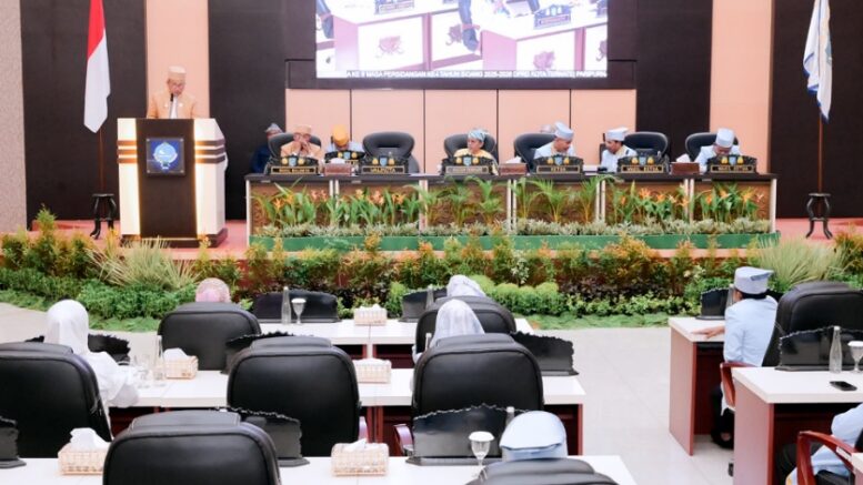 Pidato Wali Kota di Paripurna DPRD Kota Ternate