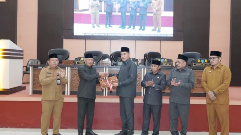 Penyerahan Empat Ranperda ke DPRD