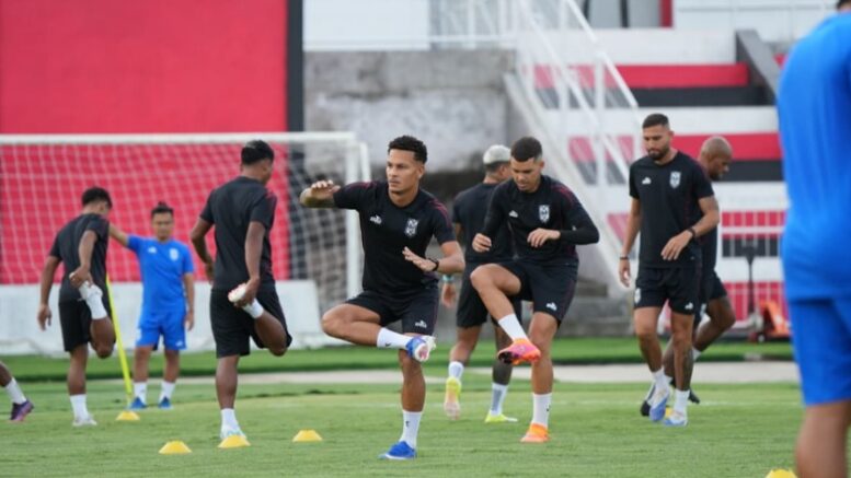 Malut United Saat Latihan