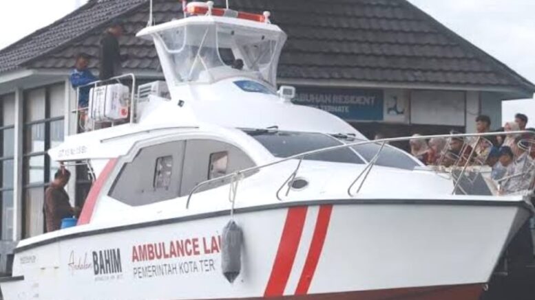 Ambulance Laut Kota Ternate