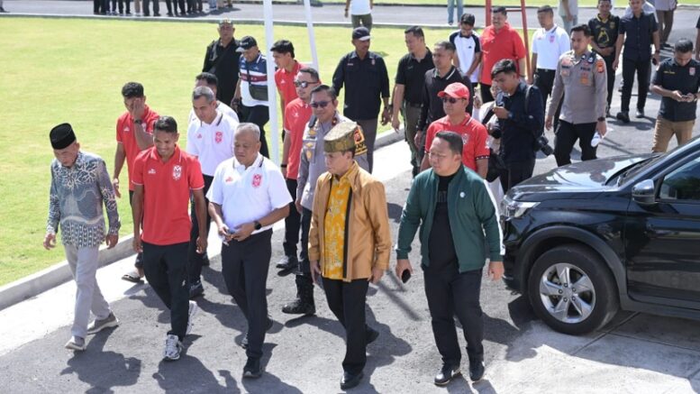 Peninjauan Training Camp Malut United