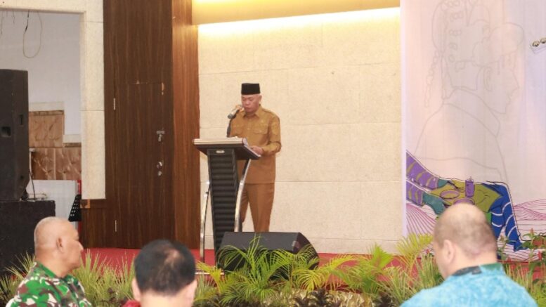 Nasri Abubakar Saat Membuka Musrenbang Kota Ternate