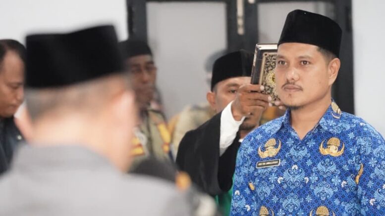 Pelantikan Pejabat Pemkot Ternate