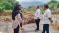 Peninjauan Lokasi yang Bakal Dibangun Lapangan Basket