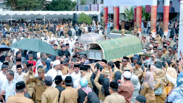 Pelepasan Jenazah Almarhum H. Burhan Abdurahman