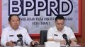 Sekda Kota Ternate Rizal Marsaoly Didampingi Kepala BP2RD Mochtar Hasim