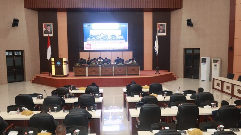 Paripurna Penyampaian KUA PPAS