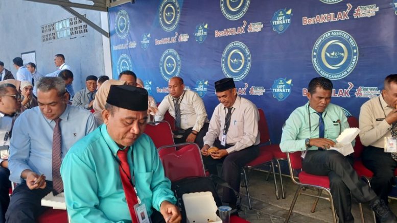 Peserta Asesmen di UPT BKN Ternate