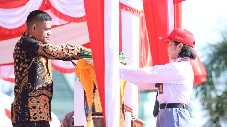 Gladi Kotor Kenaikan Bendera Merah Putih