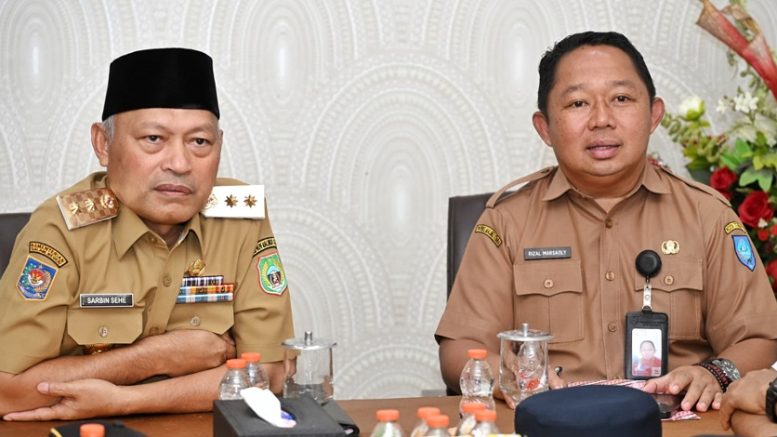 Wakil Gubernur dan Sekda Ternate