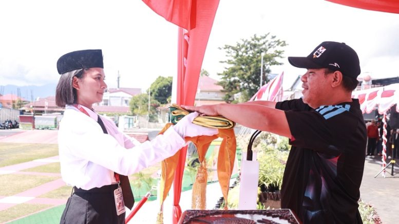 Gladi Bersih Upacara HUT ke-81 RI di Lapangan Salero