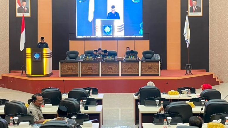 Paripurna Pemberhentian Nurjaya Hi. Ibrahim