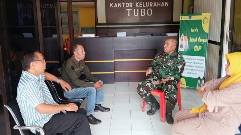 Koordinasi BPBD, Danramil Bersama Pemerintah Kelurahan
