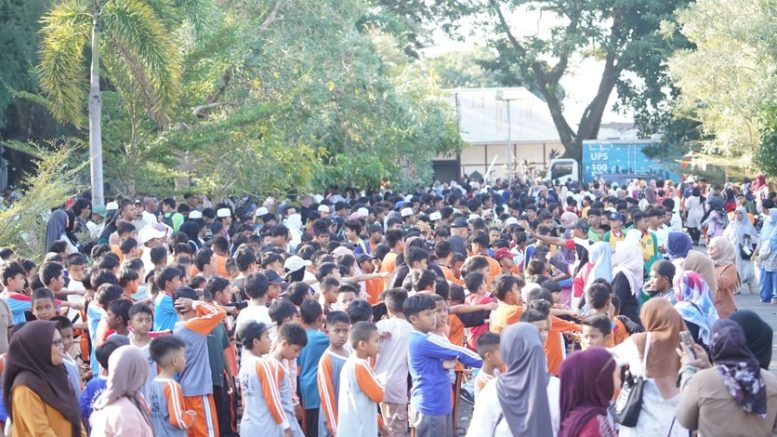 Gladi Siswa di Benteng Oranje